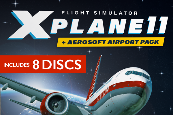 XPlane 11 + Aerosoft Airport Pack (輸入版)