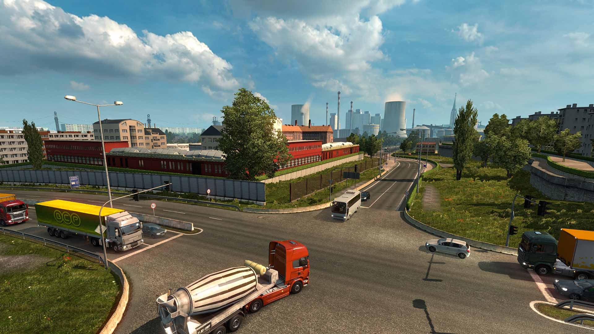 PS4 features and games Euro truck simulator 2 gameplay [HD] 