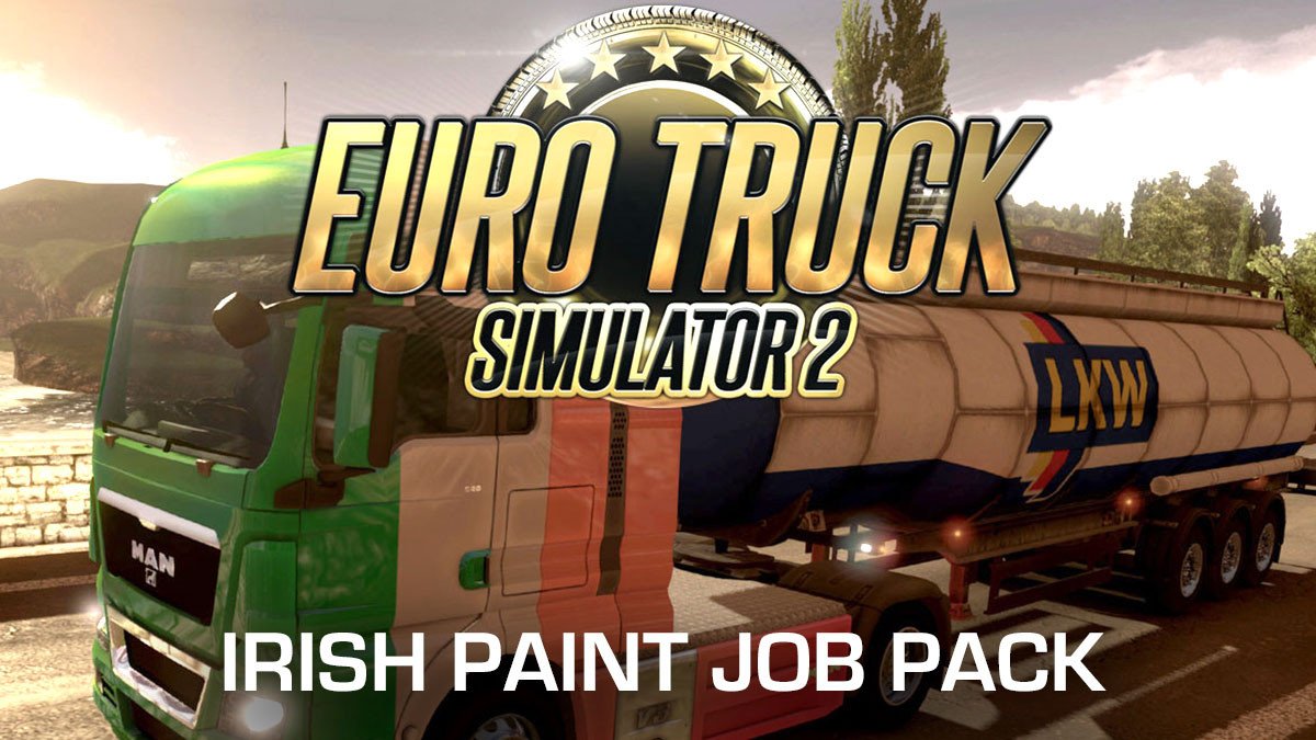 Euro Truck Simulator 2 Irish Paint Job Pack
