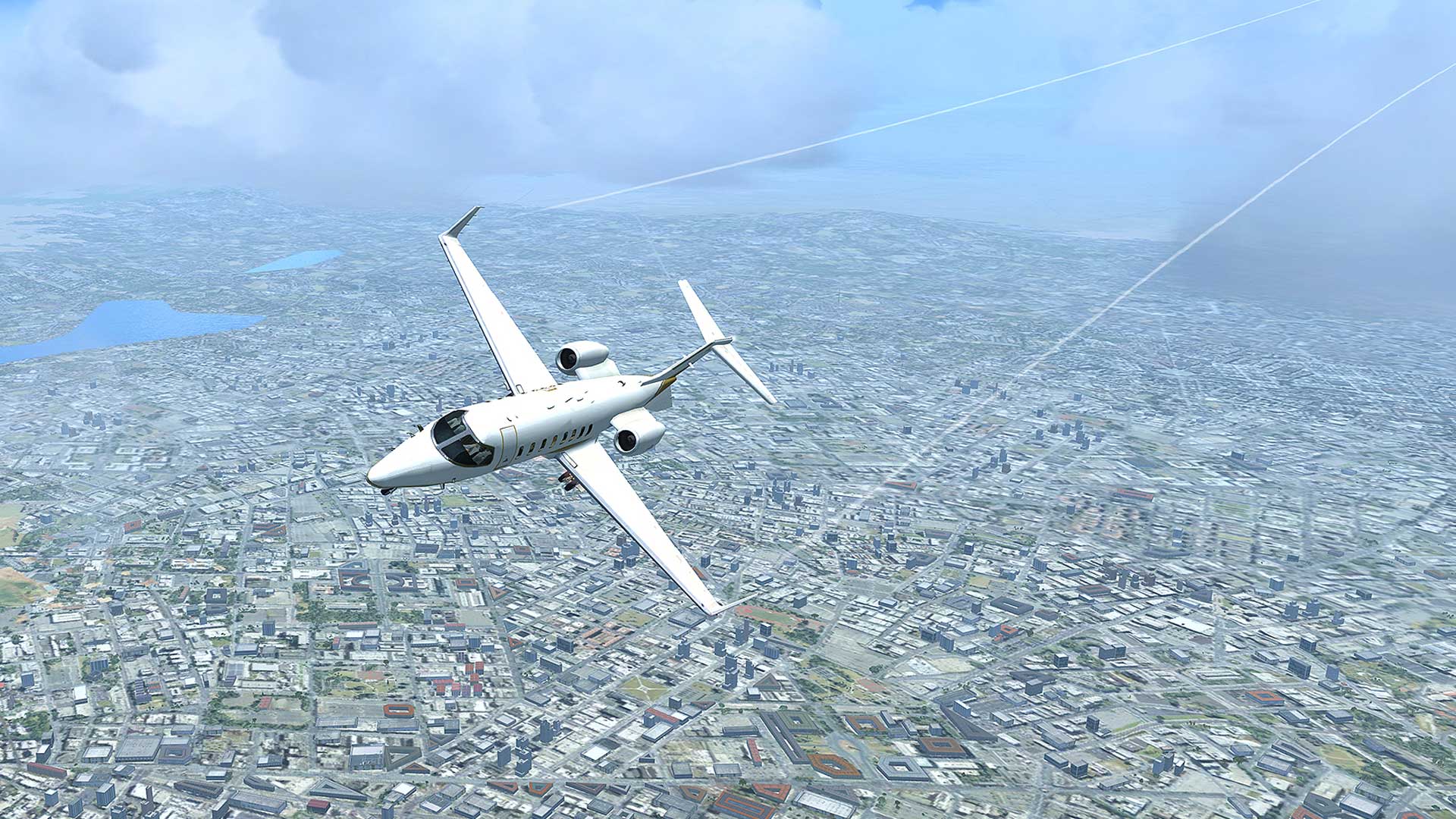 Microsoft's Flight Simulator X immerses players into realistic