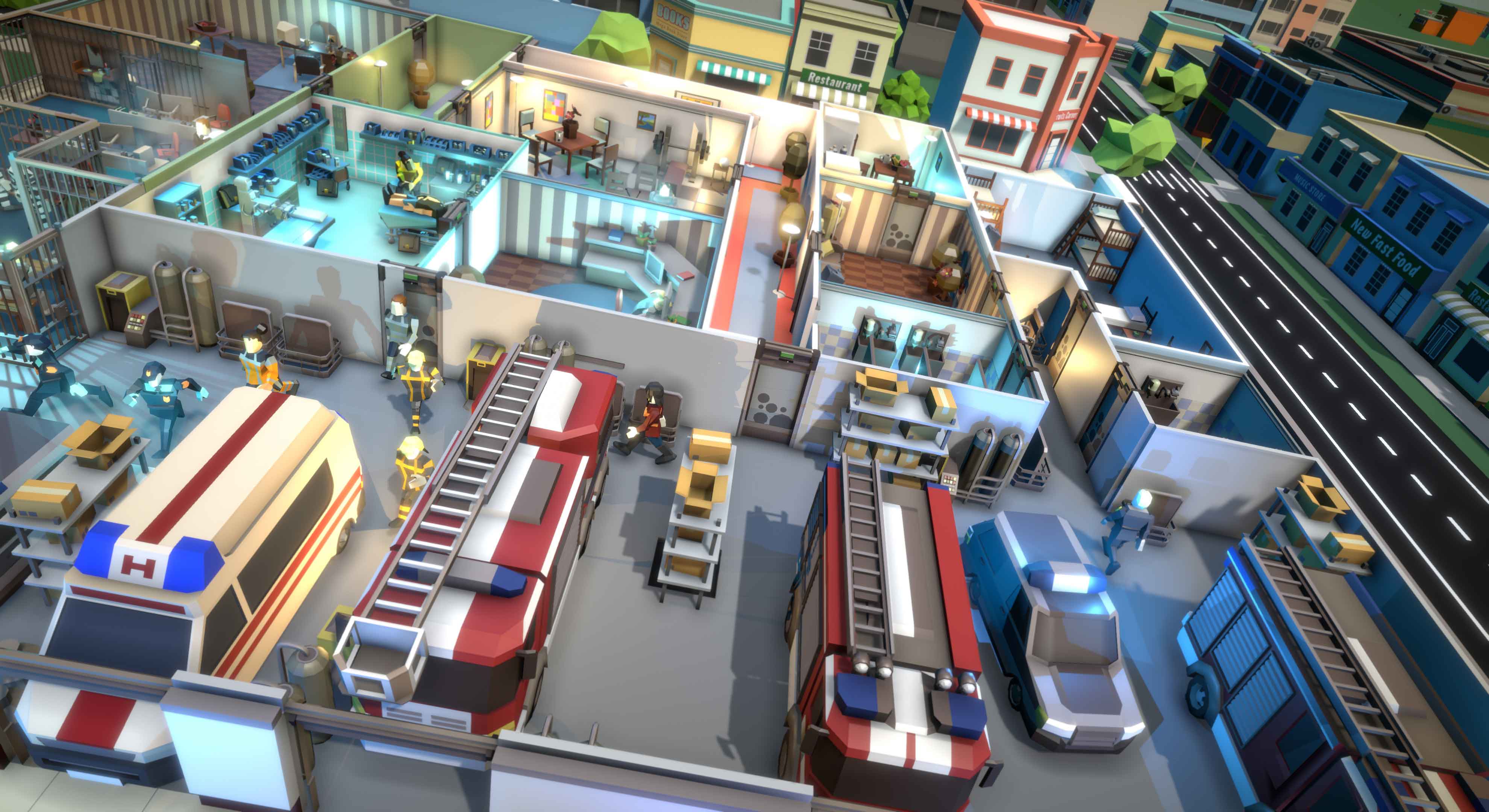 RescueHQ - The Tycoon é um novo jogo de simulação de construção
