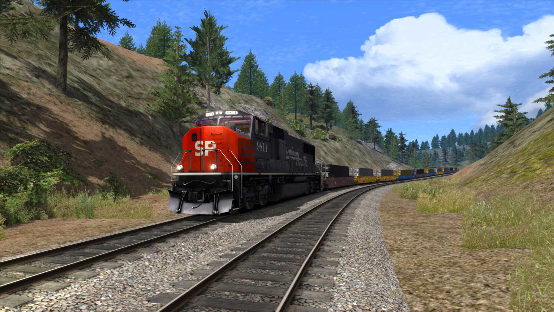 Southern Pacific SD70M Loco Add-On