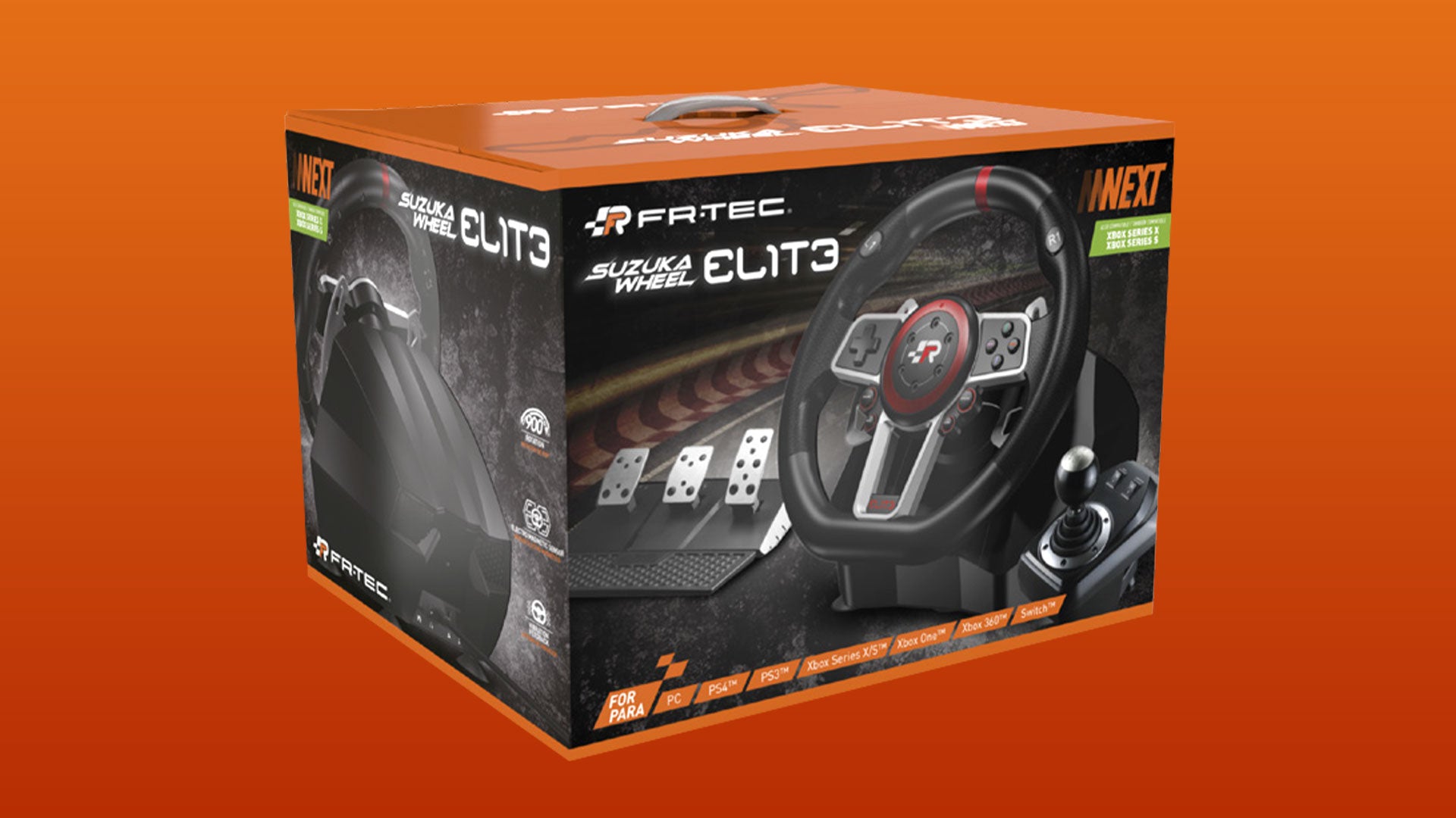Volante FR-Tec Suzuka Wheel Elite Next PS4/Xbox One/Series